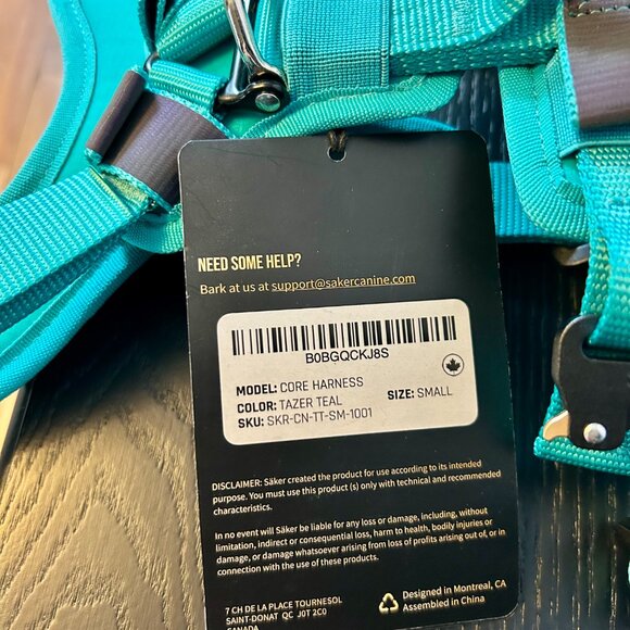 NWT high quality Saker Extended Ascension Dog Harness, hike/walk/car all in one - Picture 8 of 13